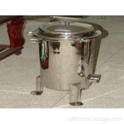 Multi Bag Tri-clamp Cartridge Filter Housing For Paint , 15